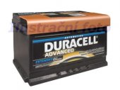 Akumulator Duracell Advanced 12V 72Ah 660A P+