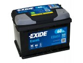 Akumulator Exide 12V 60Ah 540A EB602