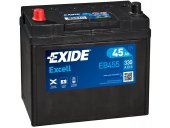 Akumulator EXIDE Excell 12V 45Ah 330A JAP L+, EB455