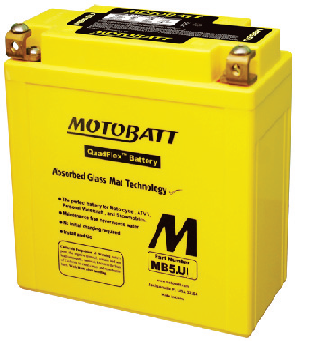 MotoBatt 12V/ 7Ah (P) MB5U