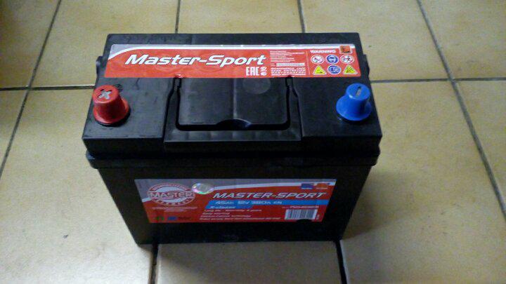Akumulator Master-Sport 12V 45Ah 380A JAP L+
