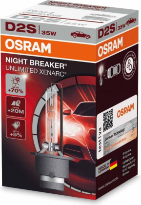 Výbojka OSRAM D2S P32d-2 XENARC NIGHT BREAKER