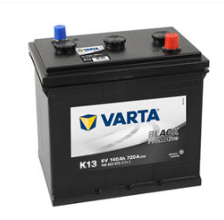 Autobatéria VARTA PROMOTIVE BLACK 140Ah, 720A, 6V, K13, 140023072