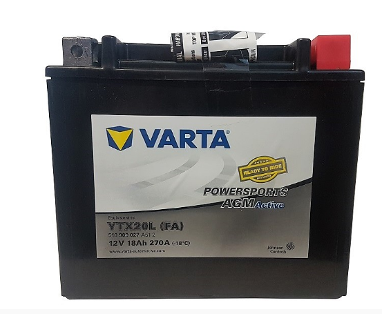 VARTA AGM YTX20L (FA) 12V 18AH 270A, 518909027  A512