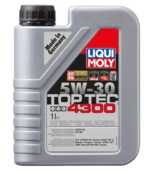 LIQUI MOLY TopTec 4300 5W-30 - 1 L, LQ 2323