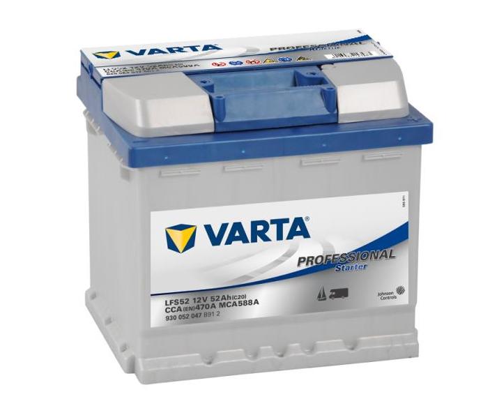 VARTA Professional STARTER,12V52Ah,s.p.470A