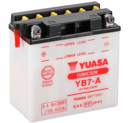YUASA  YB7-A, 12V 8Ah, 105Ah L+