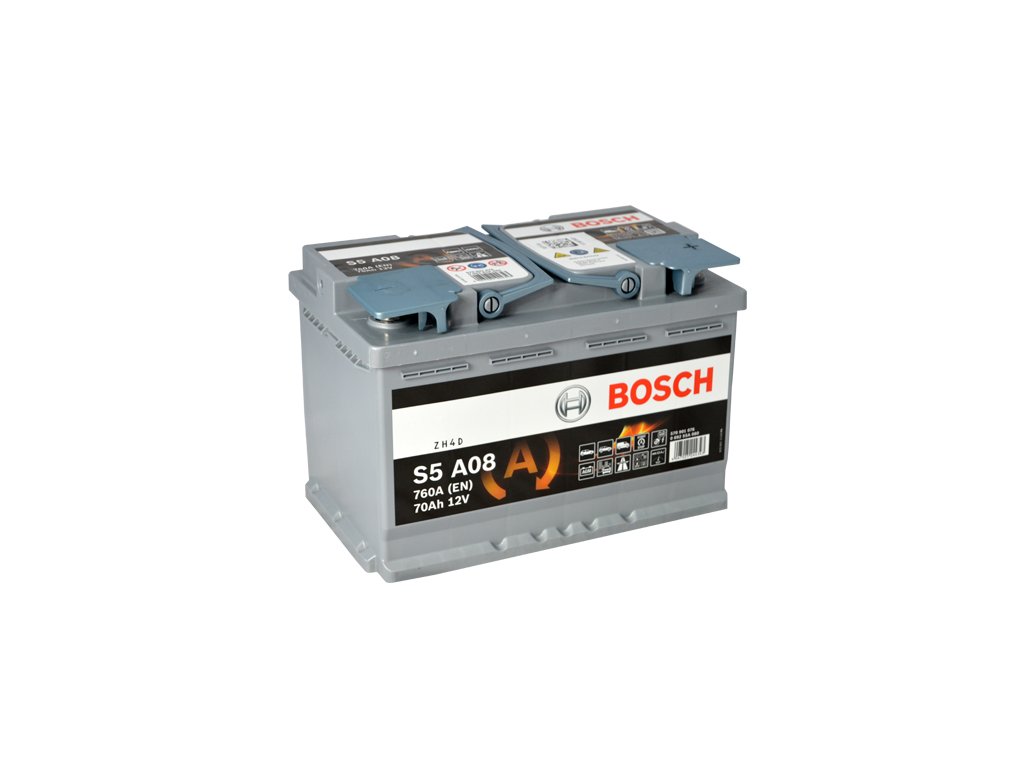 Autobatéria BOSCH Start-Stop AGM 12V 70Ah 760A 0092S5A080