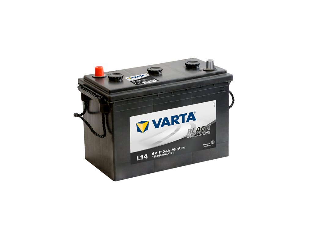 Akumulátor Varta Promotive Black 6V 150Ah 760A 150 030 076