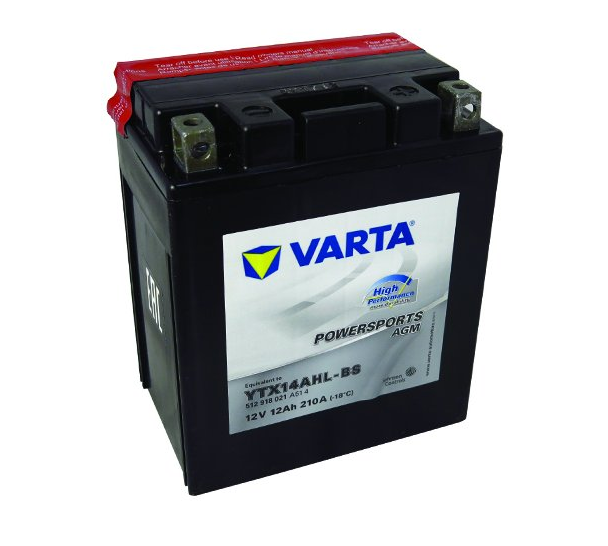 Motobatéria VARTA YTX14AHL-BS, 12V, 12Ah