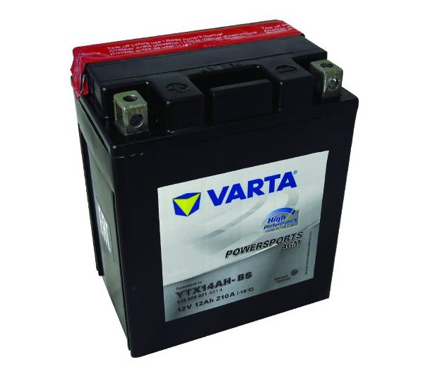 Motobatéria VARTA YTX14AH-BS, 12V, 12Ah