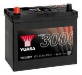 Akumulator YUASA Black 12V 45Ah 400A L+, ybx3057