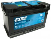 Exide Štart-stop EFB 12V 80Ah 720A EL800