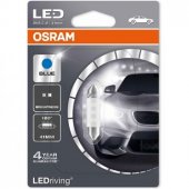 Žiarovka LED OSRAM C10W SV8,5-8 modrá