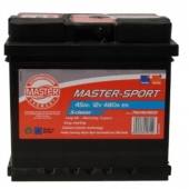 Akumulator MASTER-SPORT 12V 45Ah 480A