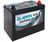 Autobateria BJORN JAP P+ 12V/70Ah, BjornBA0700