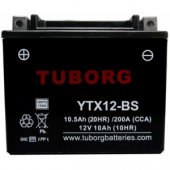 Akumulátor Tuborg YTX12-BS 12V 10,5Ah 200A AGM