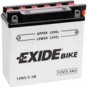 Exide 12N5.5-3B 12V 5,5Ah 45A