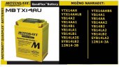 MotoBatt 12V/ 16,5Ah (P+L) , MBTX14AU