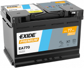 Exide Premium 12V 77Ah 760A EA770