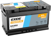 Exide Premium 12V 85Ah 800A EA852